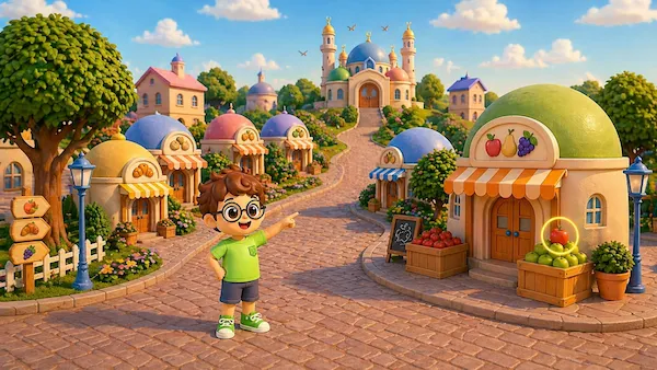 Three colorful scenes filled with hidden items waiting to be discovered